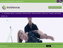 Tablet Screenshot of entrenum.com